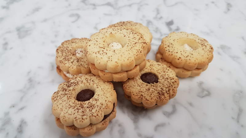 Canestrelli al cioccolato